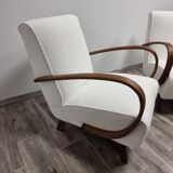 pair of armchairs by Jindrich Halabala