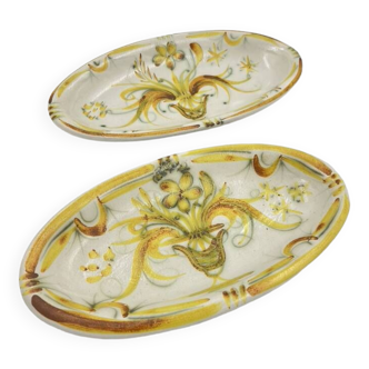 Keraluc Quimper oval dish duo