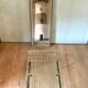Table basse porte-revues verre