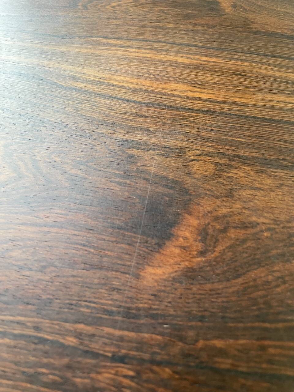 Desk and its Scandinavian rosewood chair