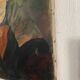 Oil on canvas The woman in the stole