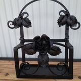 Art Deco wrought iron mirror
