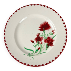 Plat rond ''Oeillet''