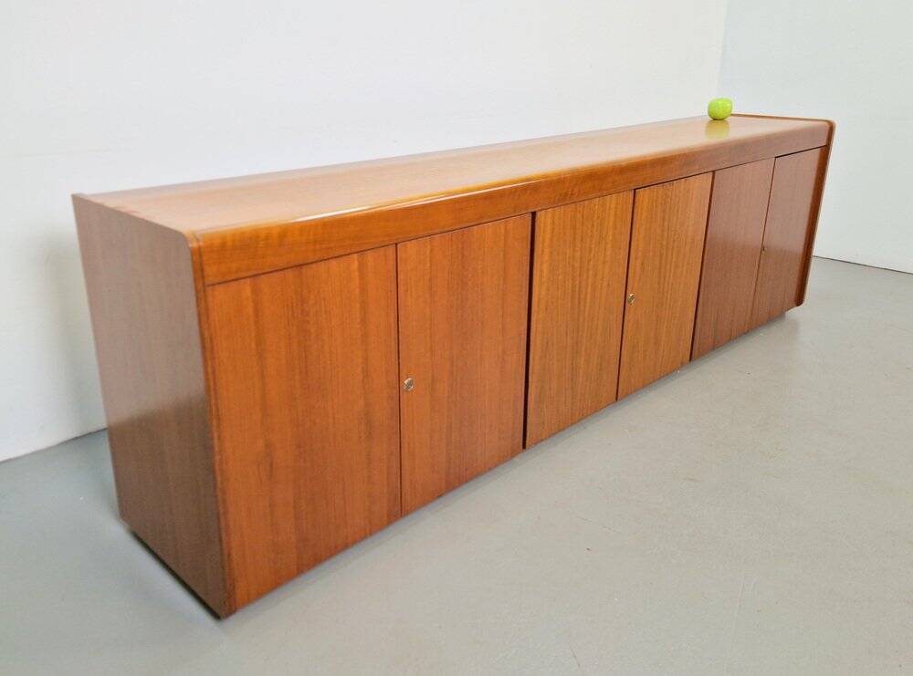 Enfilade en teck danois vintage, années 1960