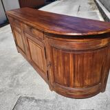 Row 4 doors 2 drawers in pitchpin xix th siecle