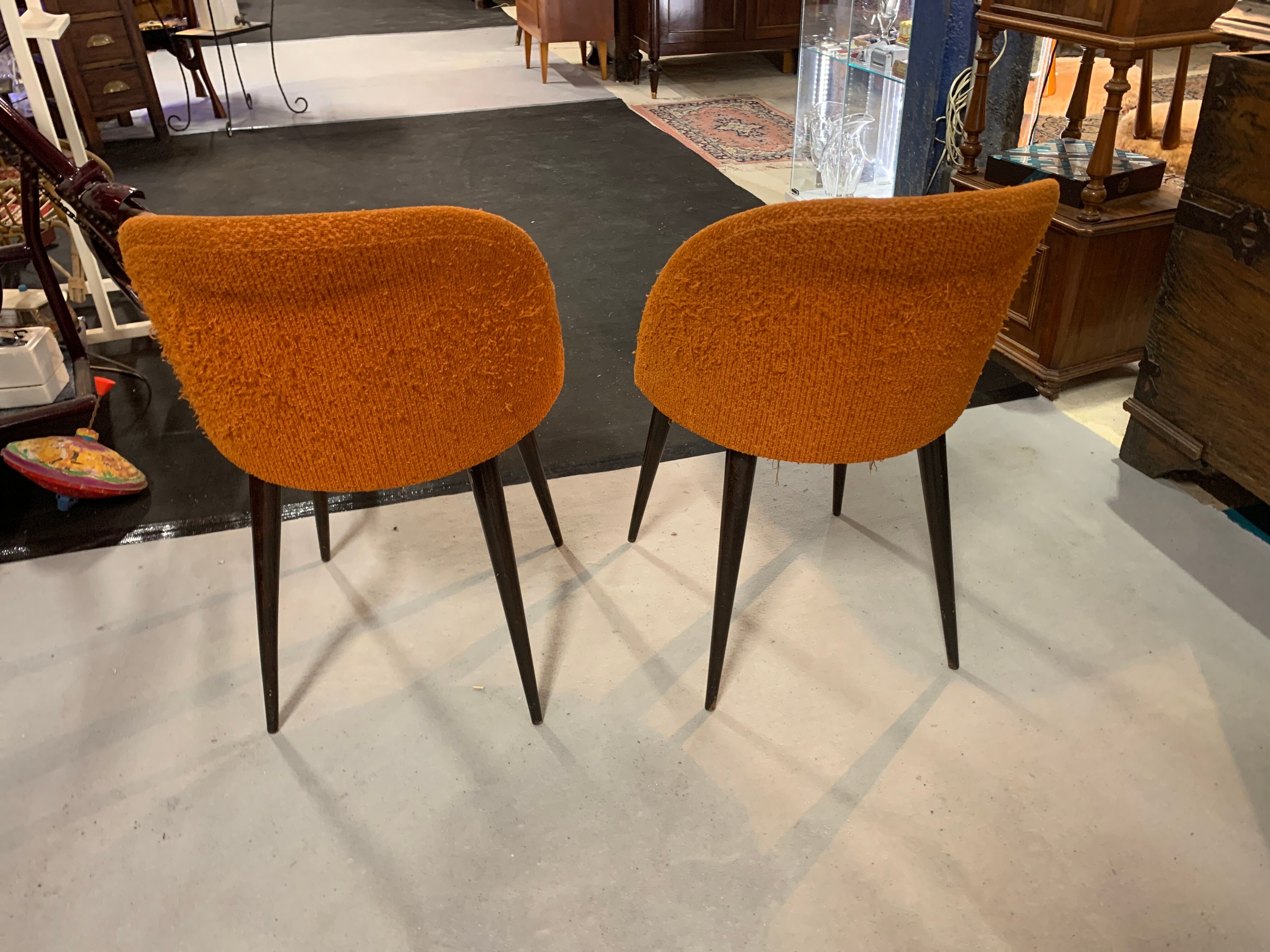 Pair of vintage armchairs
