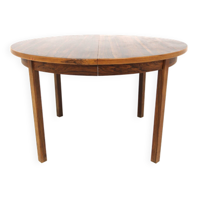 Table de salle à manger en palissandre, Hugo Troeds, Bjärnum, Suède, 1960