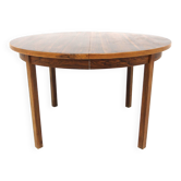 Table de salle à manger en palissandre, Hugo Troeds, Bjärnum, Suède, 1960