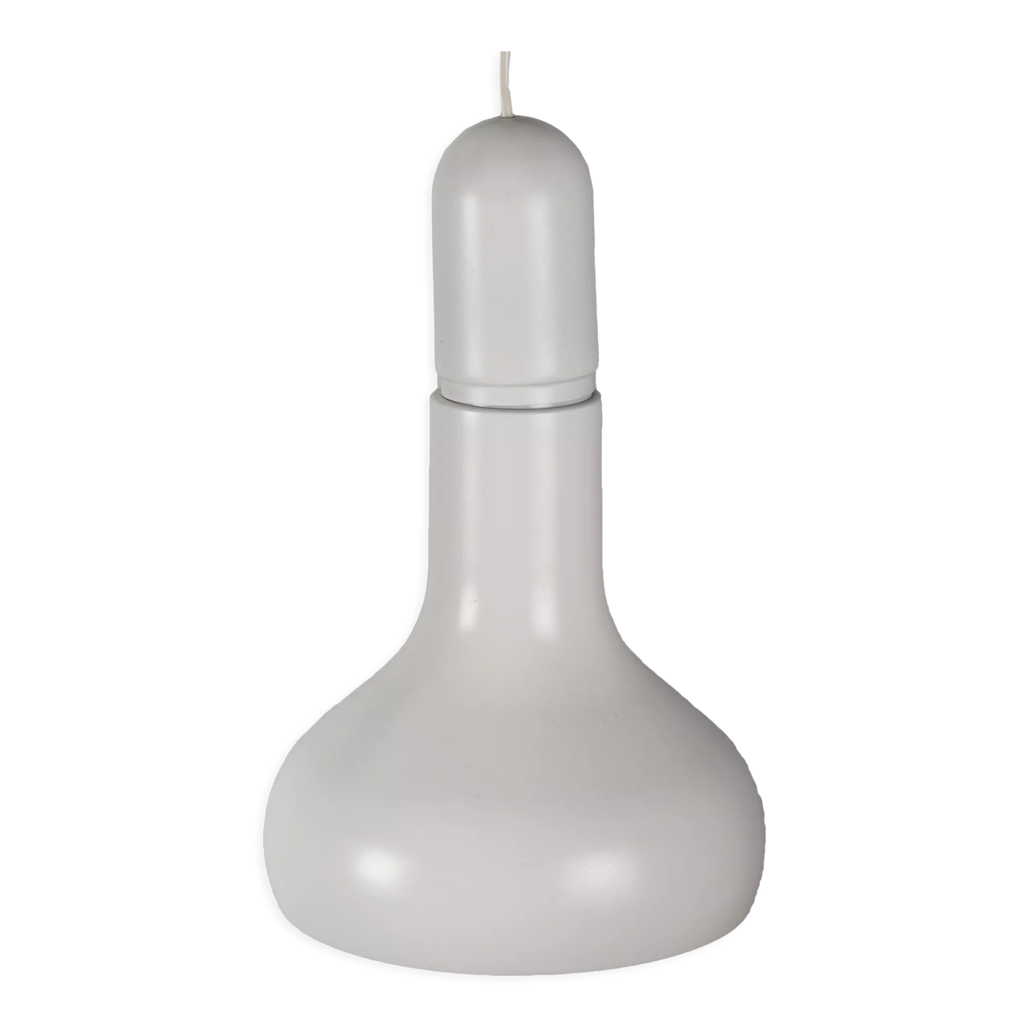 White metalindustrie pendant lamp for staff luminaires