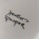 Henriot Quimper fruit bowl with stylized floral motif