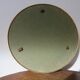 Golden 50-60's aluminium round mirror tray