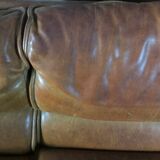 Canape leather Duvivier Made in France