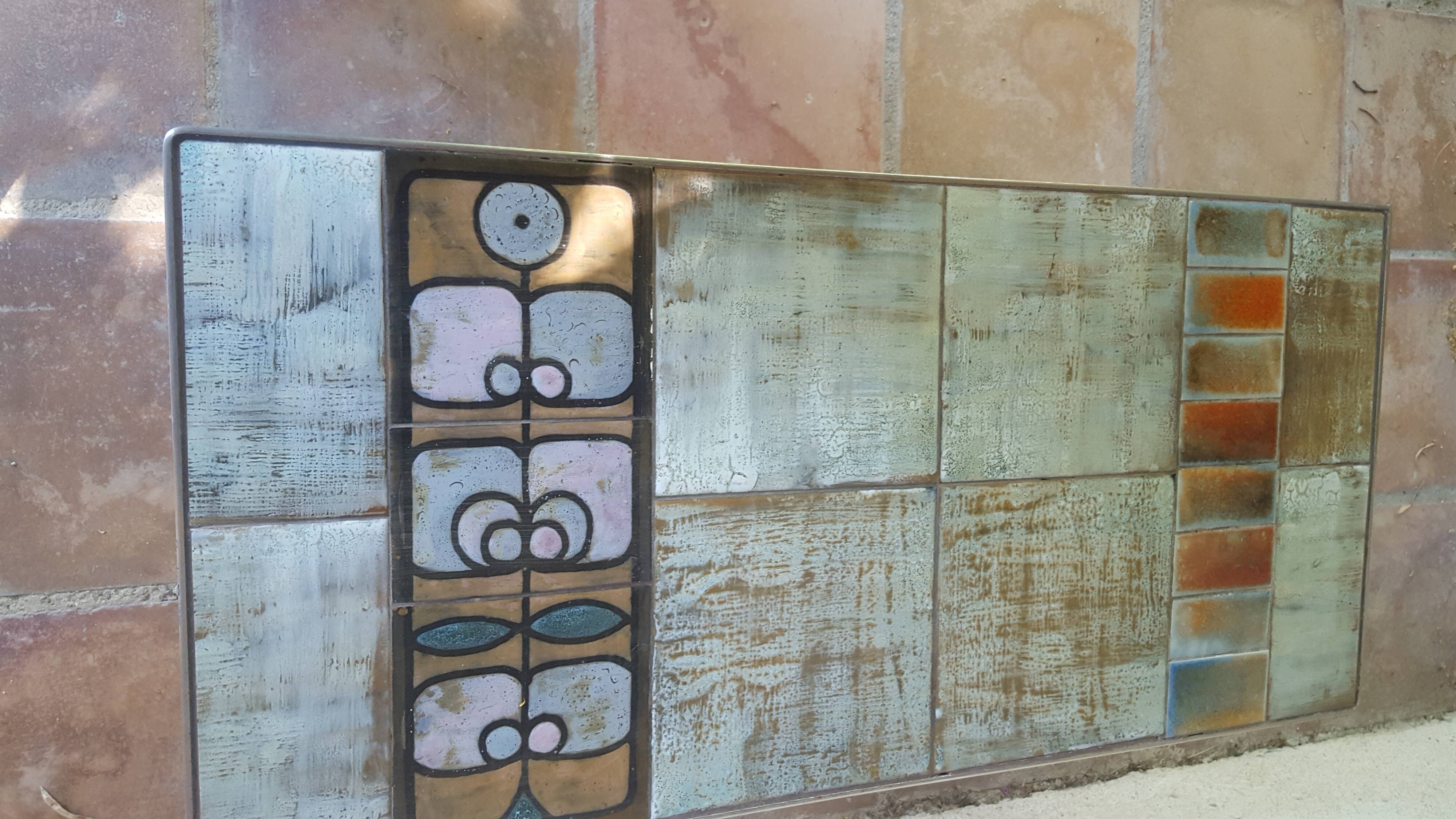 Vintage ceramic coffee table