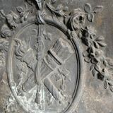 Fireplace plate 40 x 45