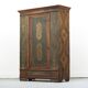 Painted Folk Art Bridal Cabinet 1830