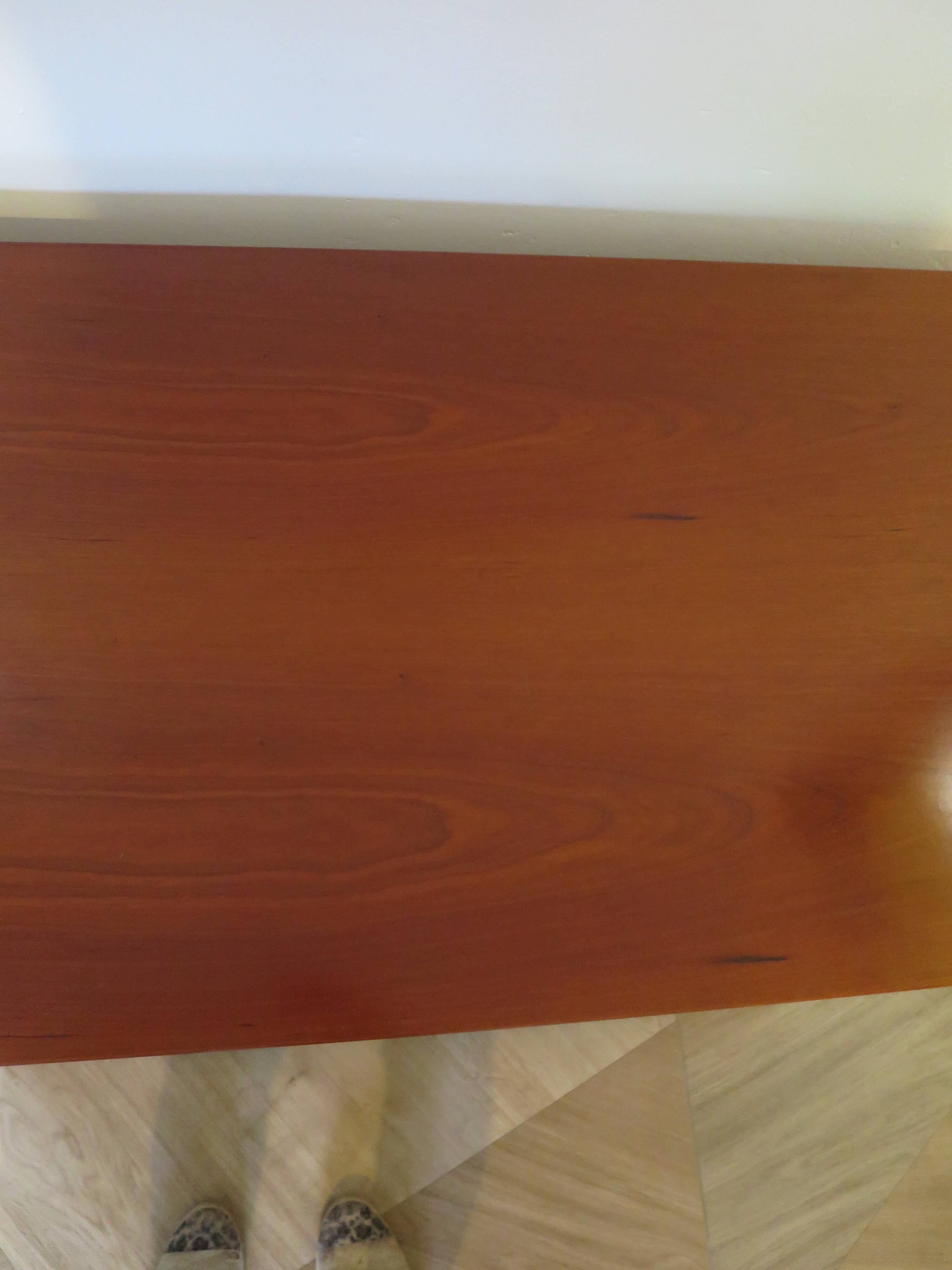 3-drawer chest of drawers with ogee - Louis Philippe style - 80s