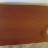 3-drawer chest of drawers with ogee - Louis Philippe style - 80s