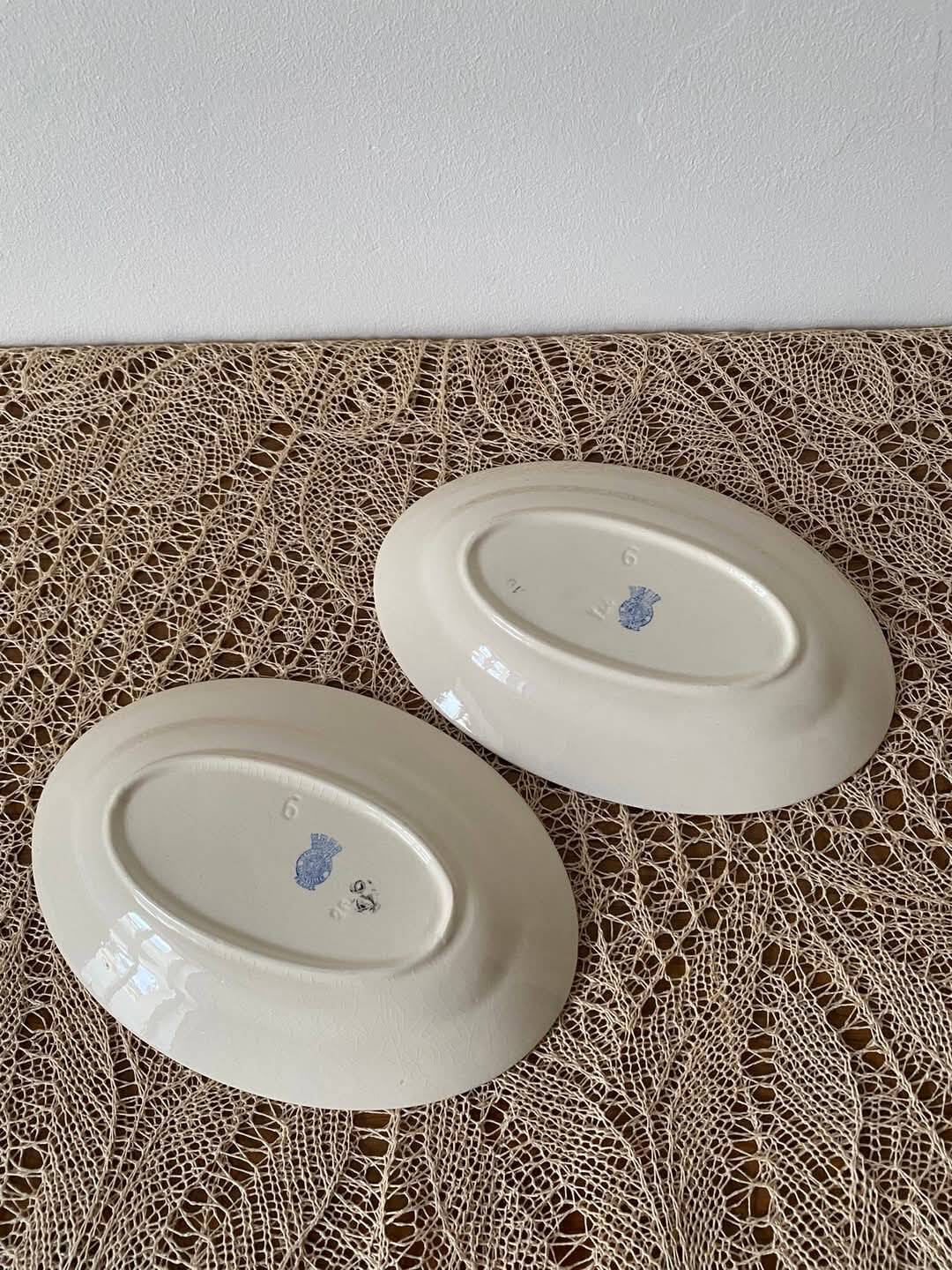 2 Badonviller dishes