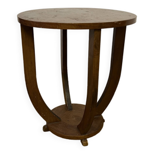 Guéridon en bois art