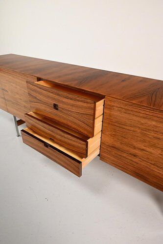 Large Rosewood Veneer Sideboard