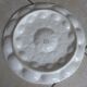 SARREGUEMINE brand polychrome earthenware oyster service