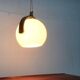 Mid-Century Swiss Space Age Plastic & Plywood Pendant Lamp from Temde, 1960s