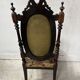 Napoleon III period armchair in solid wood