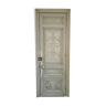 Double-sided passage door in 20th century patinated fir