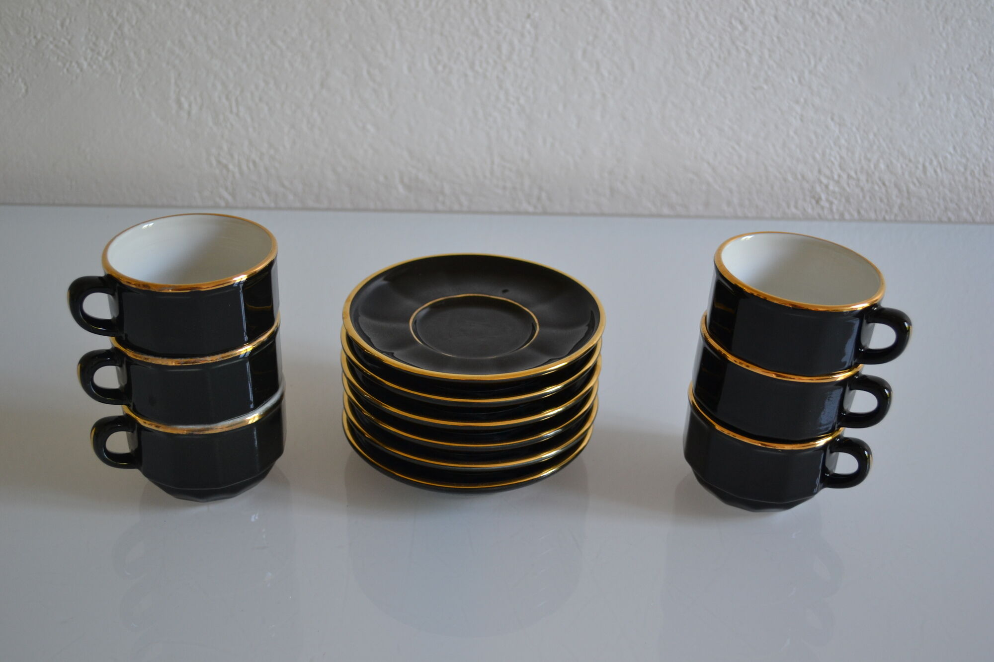 Set of 6 cups Apilco