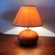 Vintage terracotta lamp 70s
