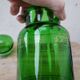 Pot dit d'apothicaire en verre vert