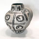 Beautiful vase Carstens 1960's Fat washes abstract décorby Heinz Siery
