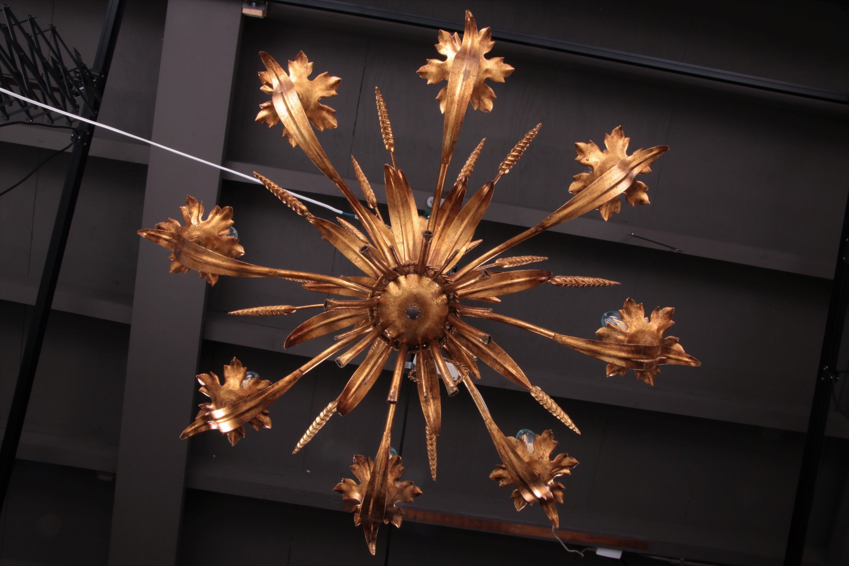 Hanging lamp design by Hans Kogl, 1970 italy