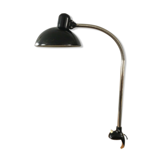 Original kaiser idell 1950s industrial lamp