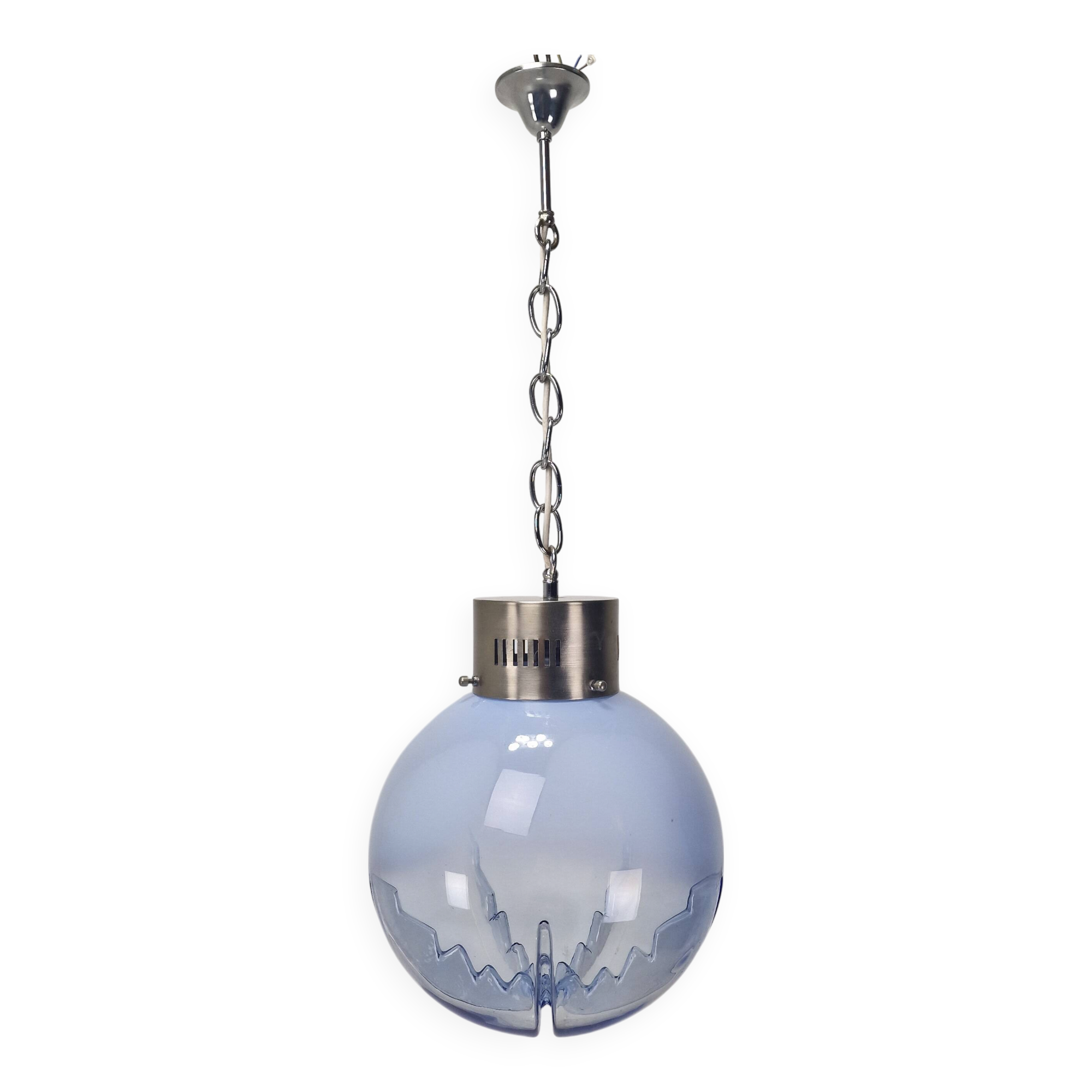 Italian Murano Glass Globe Chandelier, 1970s
