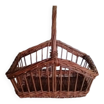 Vintage wicker basket