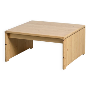 Table basse en pin massif,