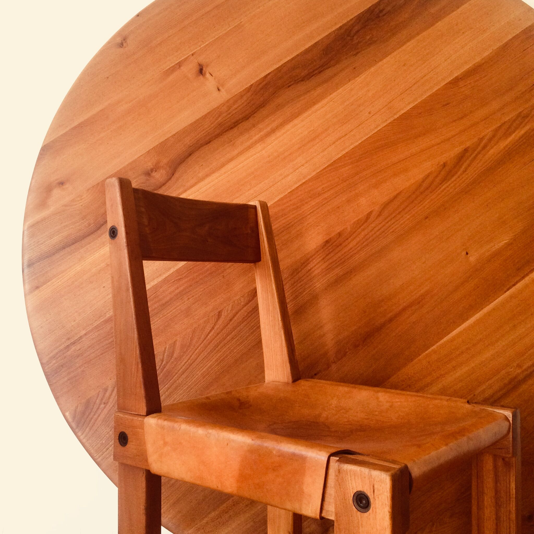 Roundtable T21D Sfax by Pierre Chapo, circa 1960