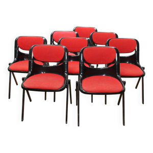 suite de 8 chaises Dorsal,