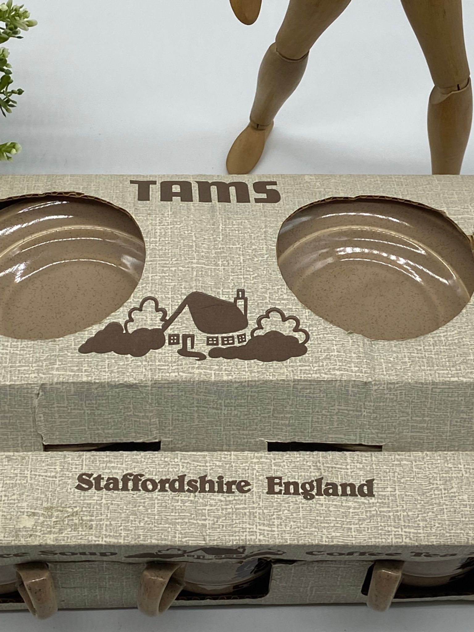 TAMS coffee/tea/soup service, England, vintage