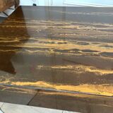 vintage coffee table from the 1970s known as Solar Eruption by Lefevre Roset