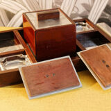 Mahogany smoking kit, 50s