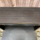Vintage 70s bedside table with integrated lighting & chrome legs Space Age 1