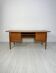 1960s vintage Danish mid-century teak writing desk by Arne Vodder for H.P. Hansen