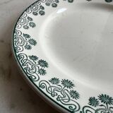 Digoin and Sarreguemines flat plate