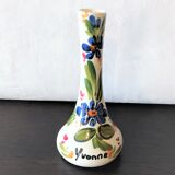 Handmade soliflore vase Saint Alban France