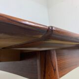 Square dining table in palisander by Lübke, 1960