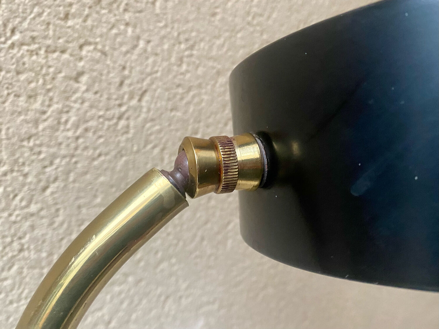 Articulated desk lamp Jumo 900 vintage brass 60s