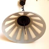 Bakelite pendant light up and down 70s Diameter 40 cm
