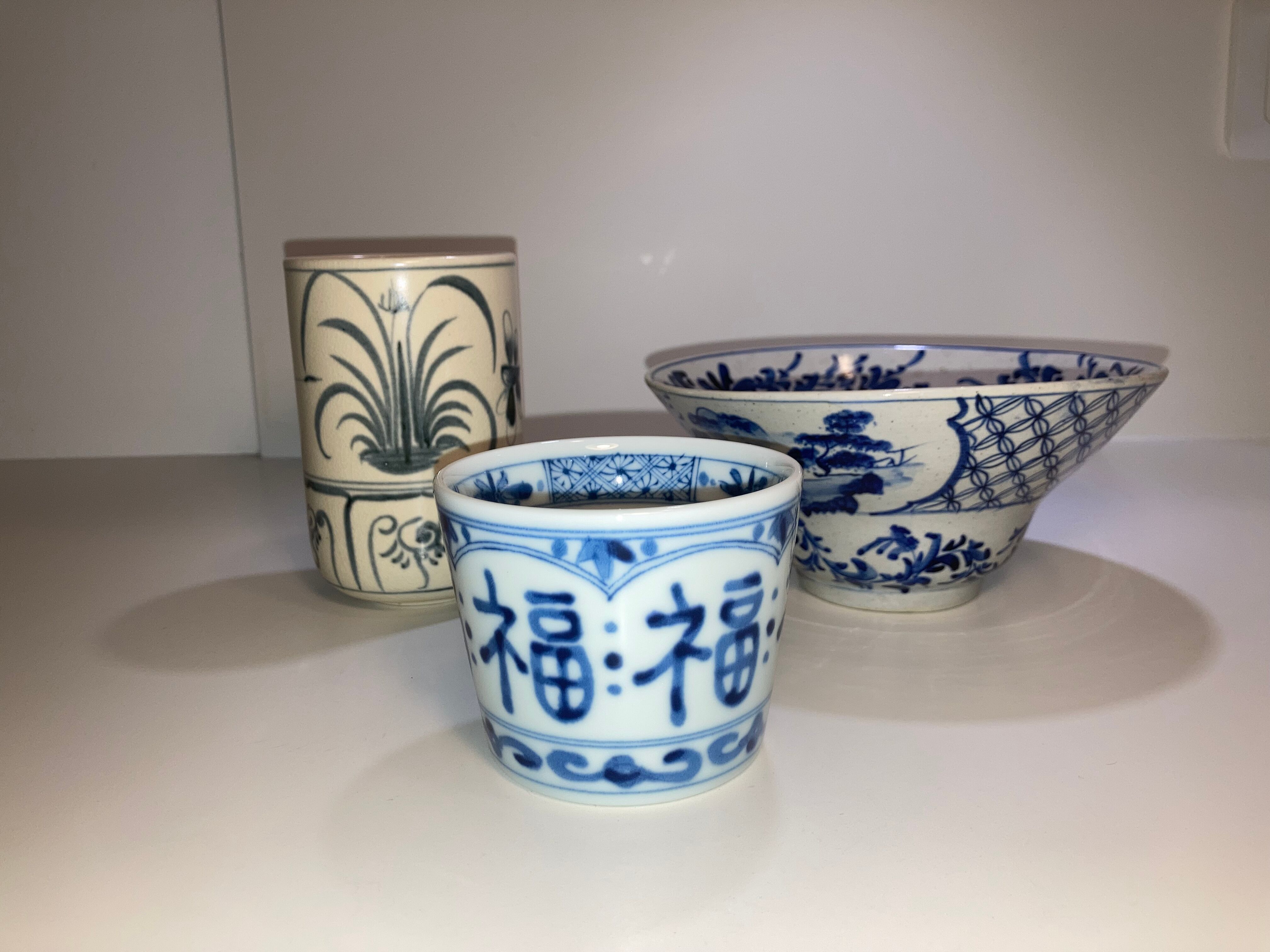 Asian ceramic set